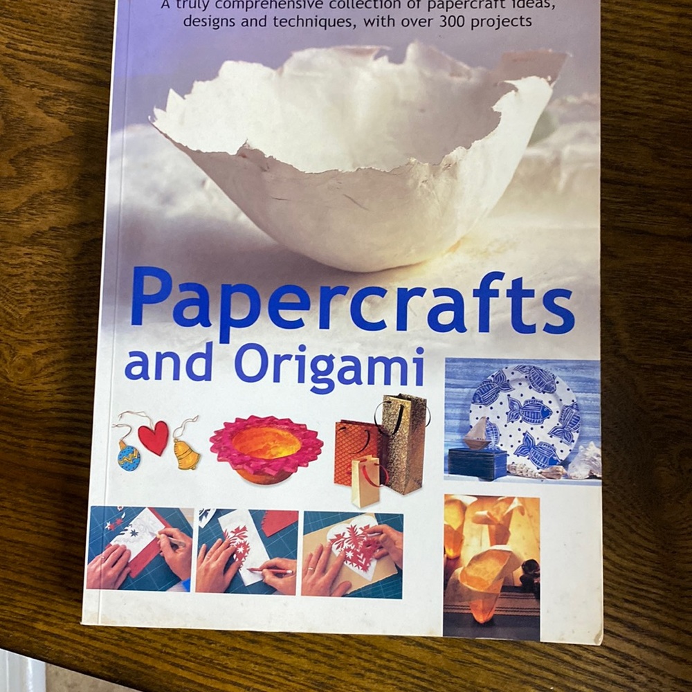 Paper crafts and Origami instruction book